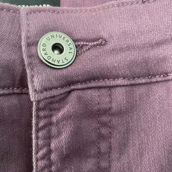 🦄Purple Universal Standard Seine High Rise 27” Skinny Jeans - Picture 5 of 6
